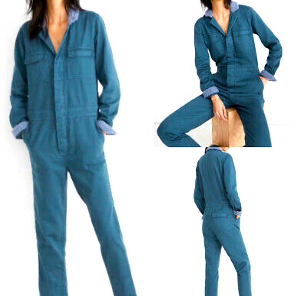 Sherpa collar jumpsuit Medium Women’s